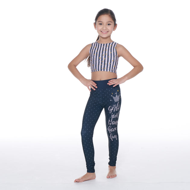 Girls hot sale party leggings