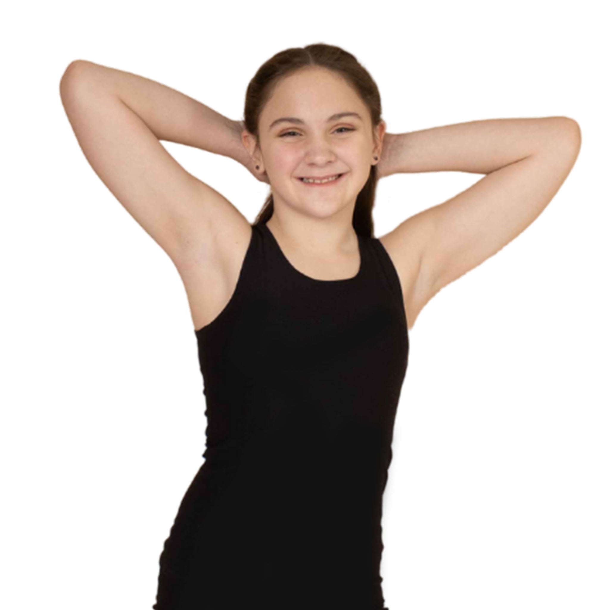 Black Noir COMPRESSION TANK TOP – SugarLulu