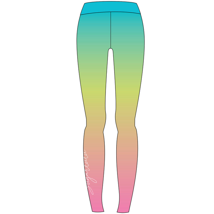 Rainbow Ombre Leggings