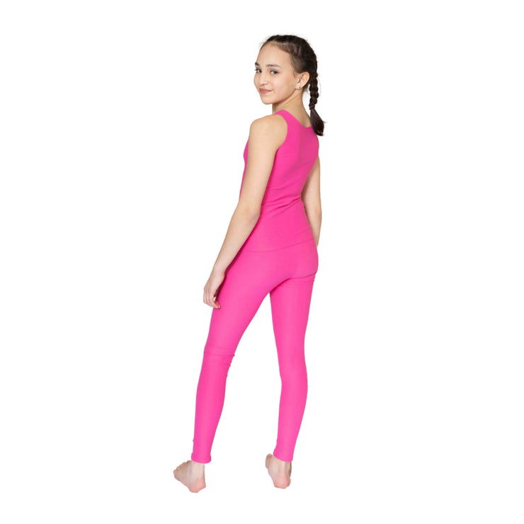 26Neon Pink leggings for women,L 