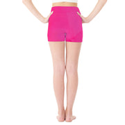 NEON Pink Compression Shorts