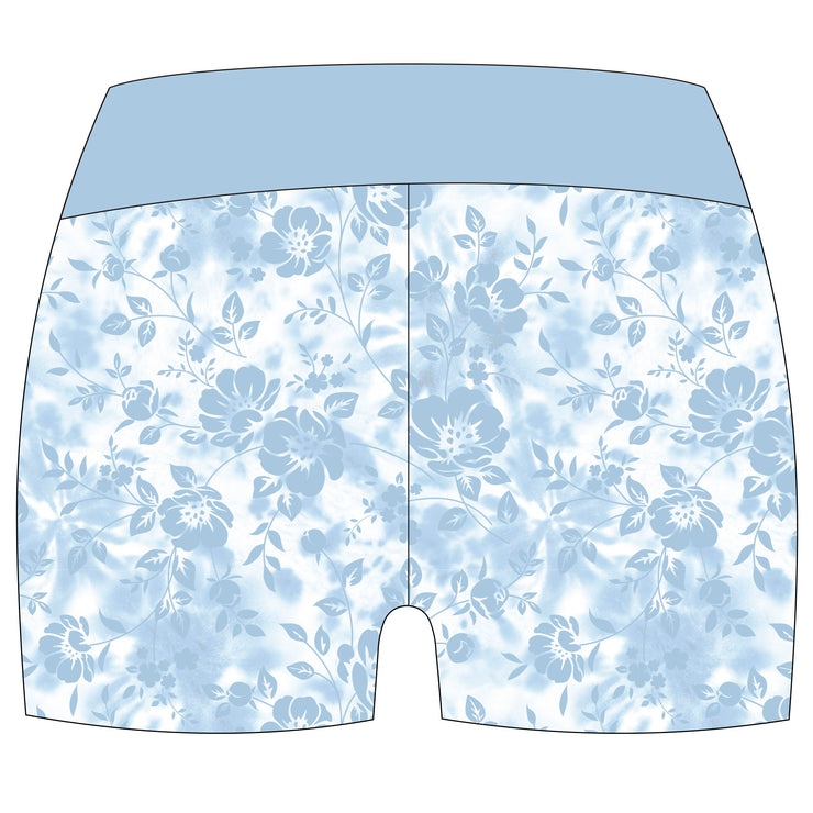 Blue Rose Shorts