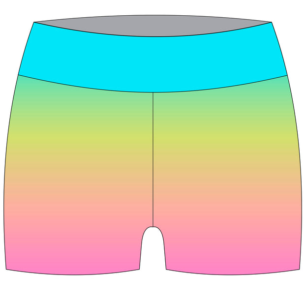 Rainbow Ombre Shorts