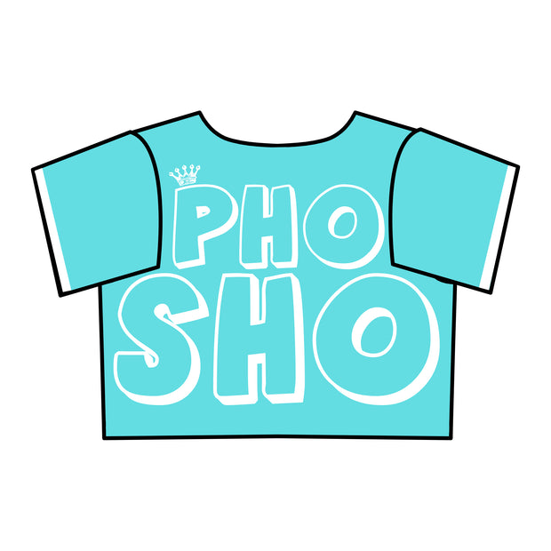 Pho Sho Wings Logo Tee