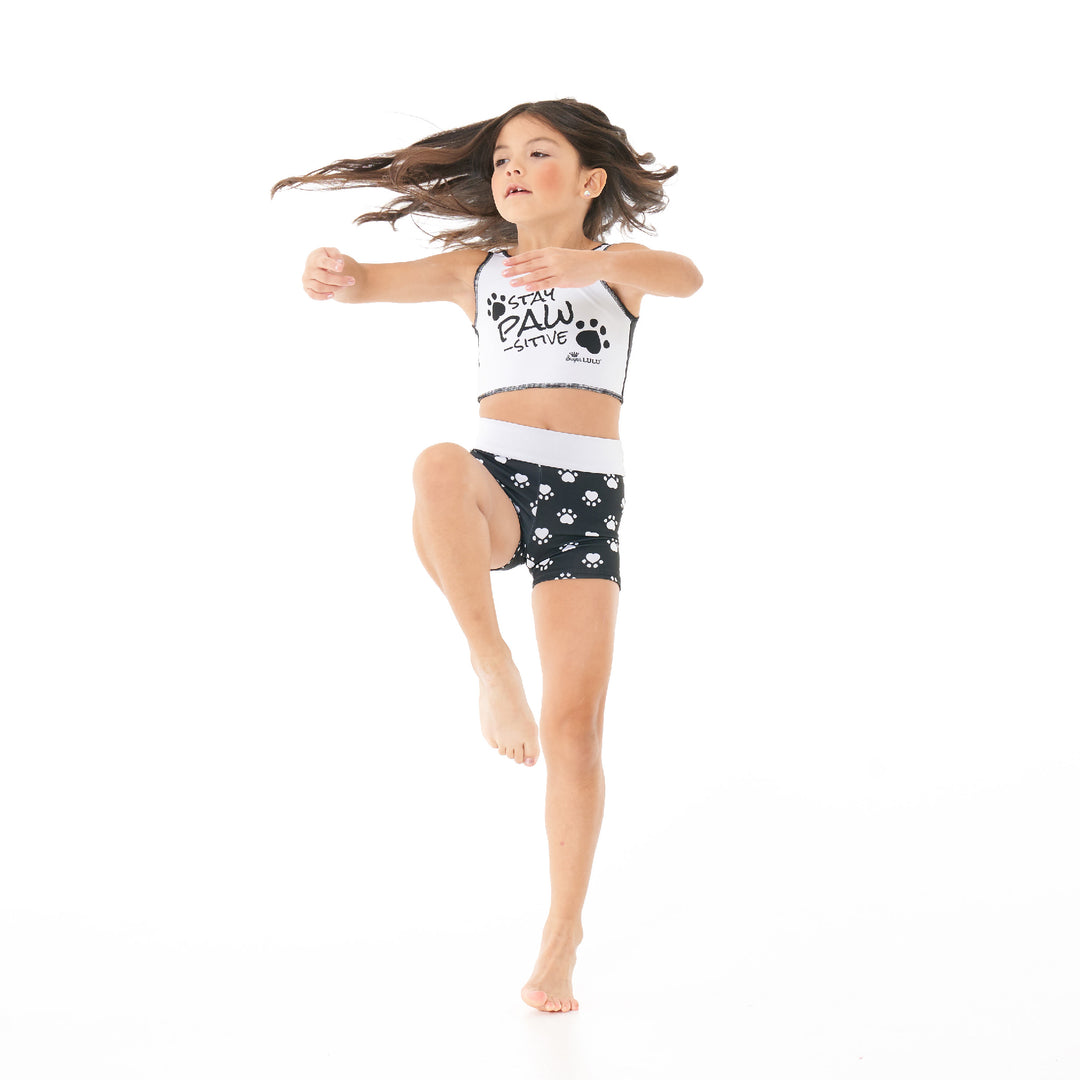 Paw print shorts hotsell