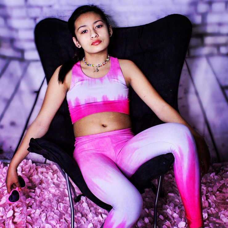 Pink Ombre Leggings SugarLulu