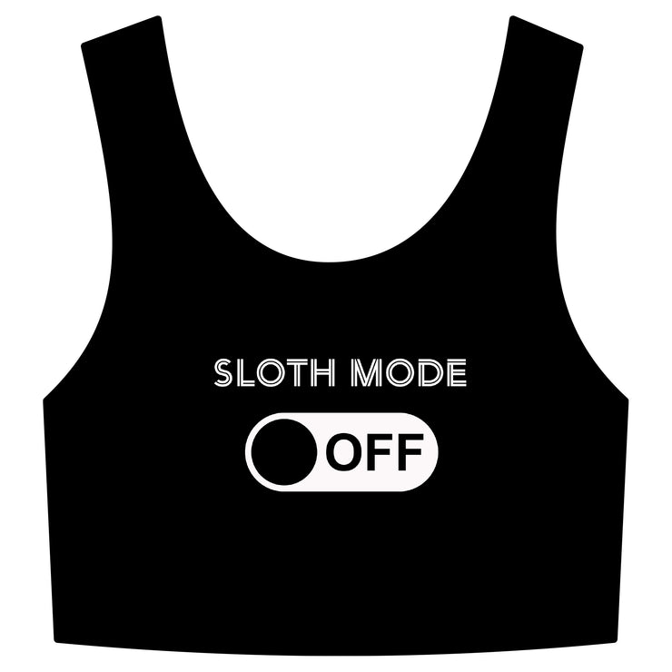 Sloth Mode Dream Big Crop Top