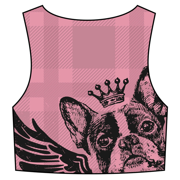 Frenchie Punk Crop Top