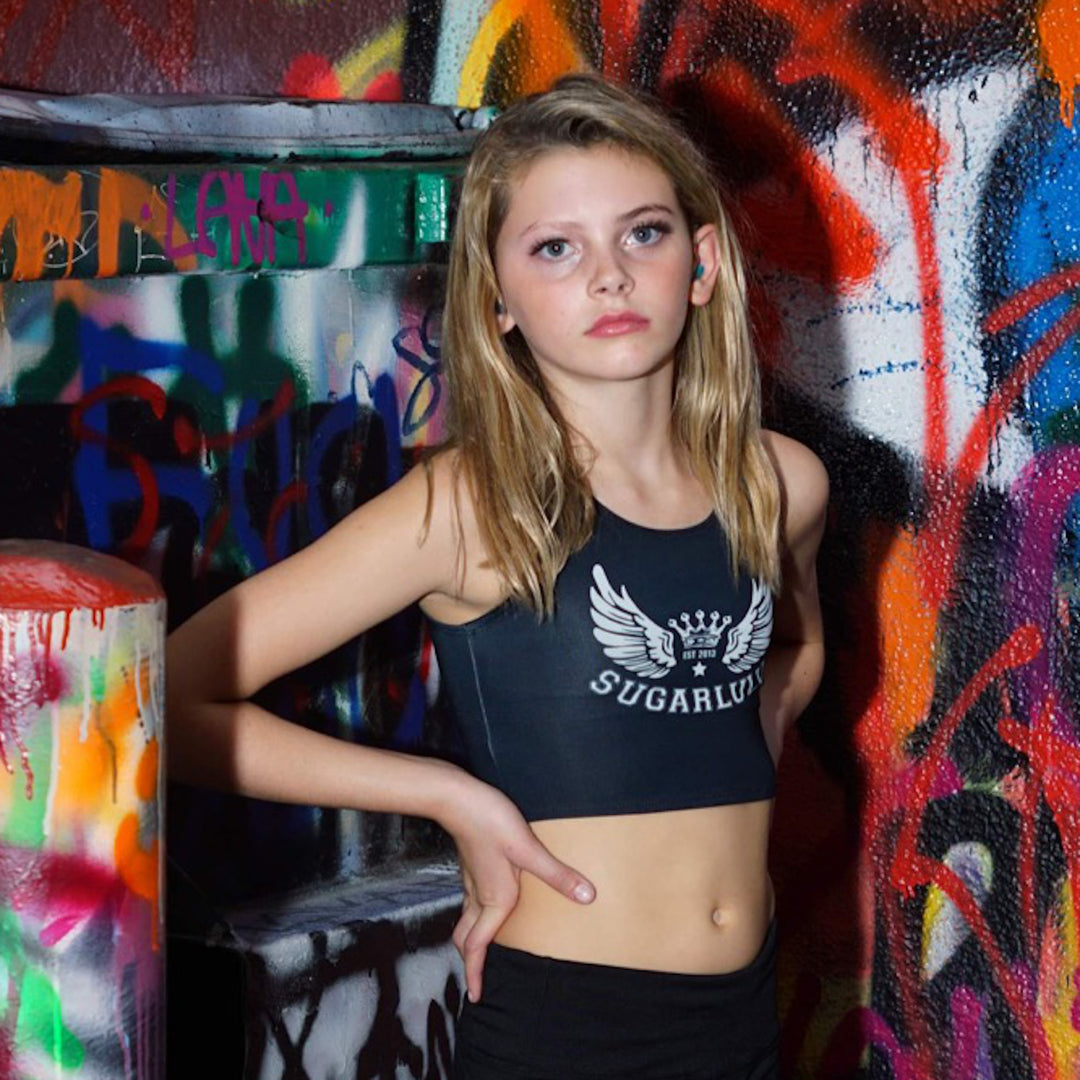 トップス meltthelady cropped jersey II melt the lady cropped jersey llクラシック