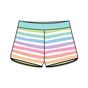 Bubble Gum Stripe Shorts